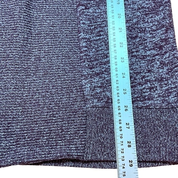 GAP Softspun Heathered Burgundy Open Front Long Sleeve Cardigan Sz S - Picture 7 of 9